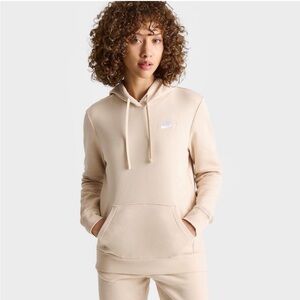 Nike fleece Peach/Pink Hoodie size small